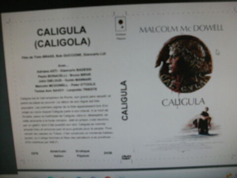 rare film :    Caligula   40 Saint-Médard-en-Jalles (33)