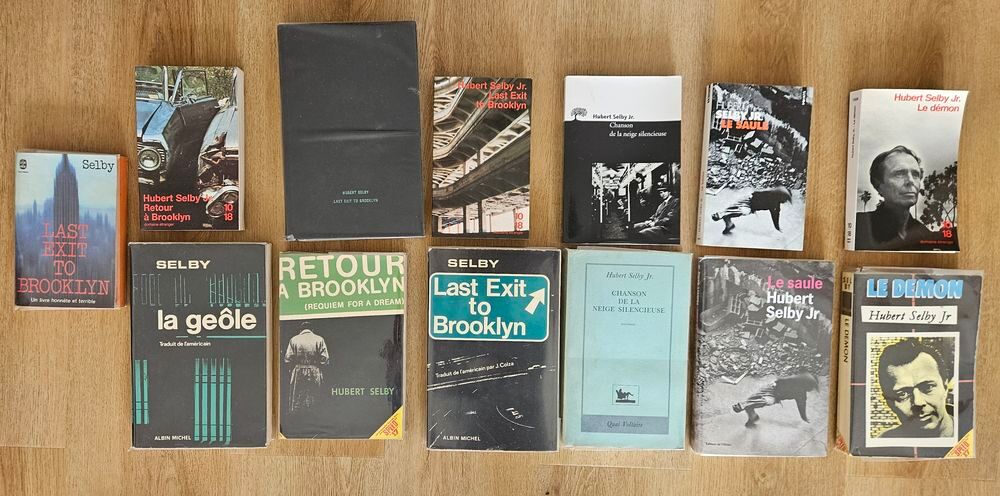 Lot de 13livres + 1cd Hubert-Selby-Jr Livres et BD