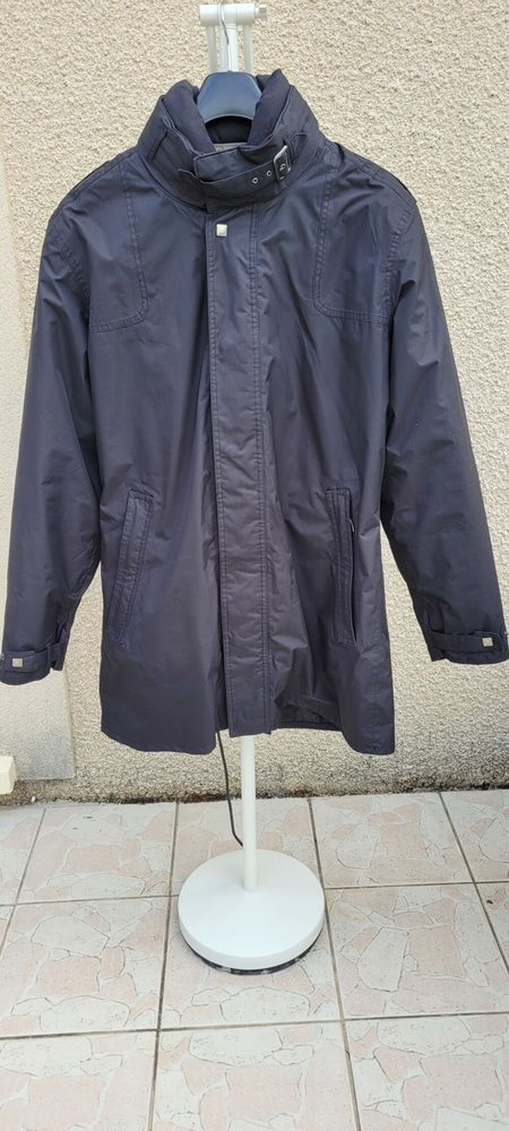 Veste IXON Concorde noire pour motard Vêtements