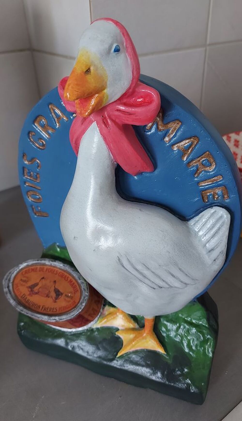 Pl&acirc;tre publicitaire Foies Gras Marie 