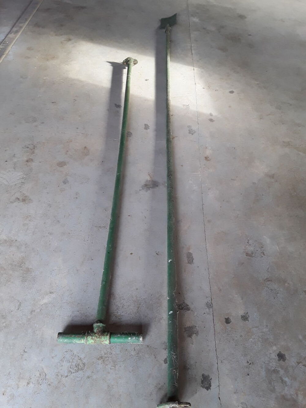 Pelle m&eacute;tal verte Jardin