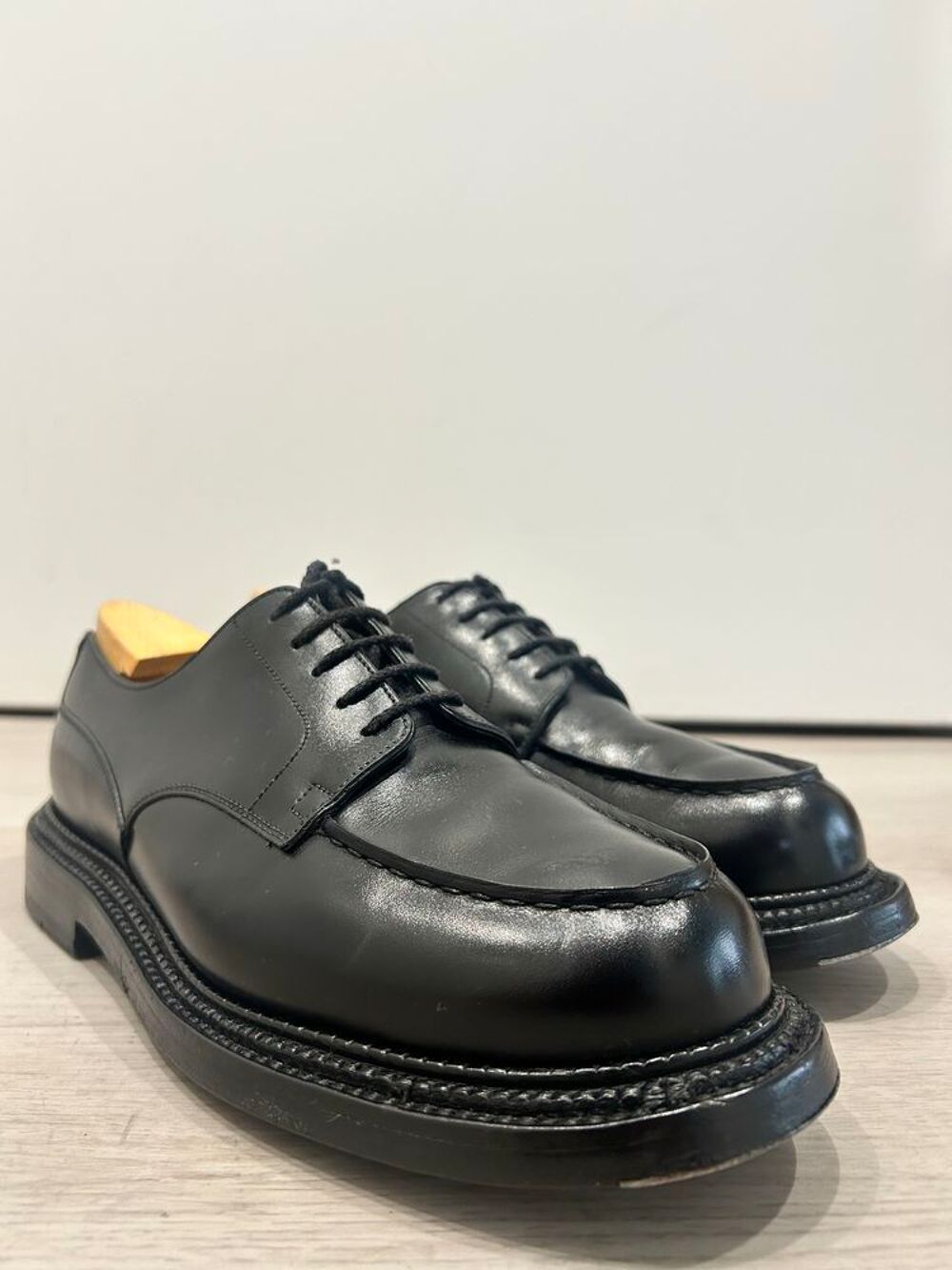 Derby Golf 641 Triple Semelle JM Weston Noir - 6.E - T.40 Chaussures