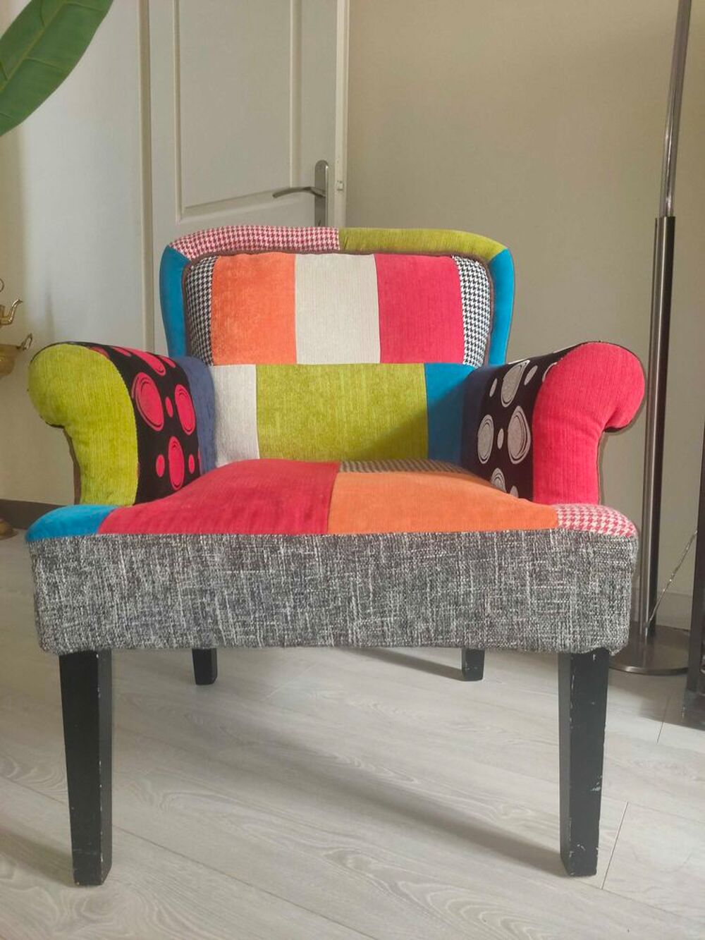 Fauteuil Multicolore Pachwork Meubles