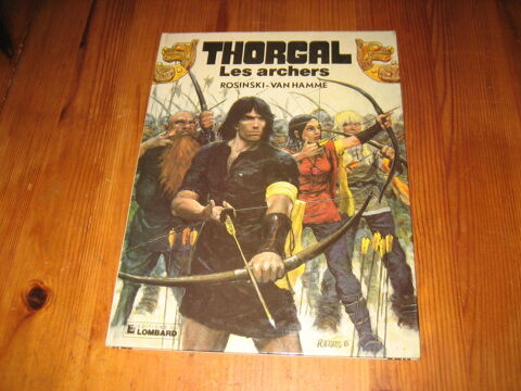 bd THORGAL 9 les archers septembre 1985 premiere edition. 25 Czy (89)