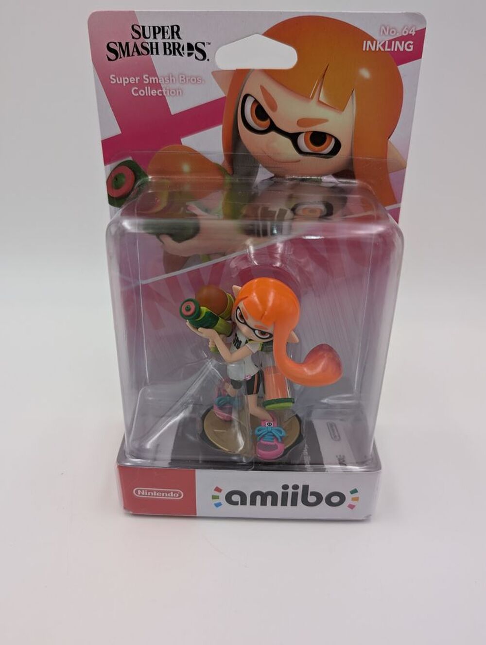 Figurine Nintendo amiibo Super Smash Bros. No. 64 Inkling Jeux / jouets