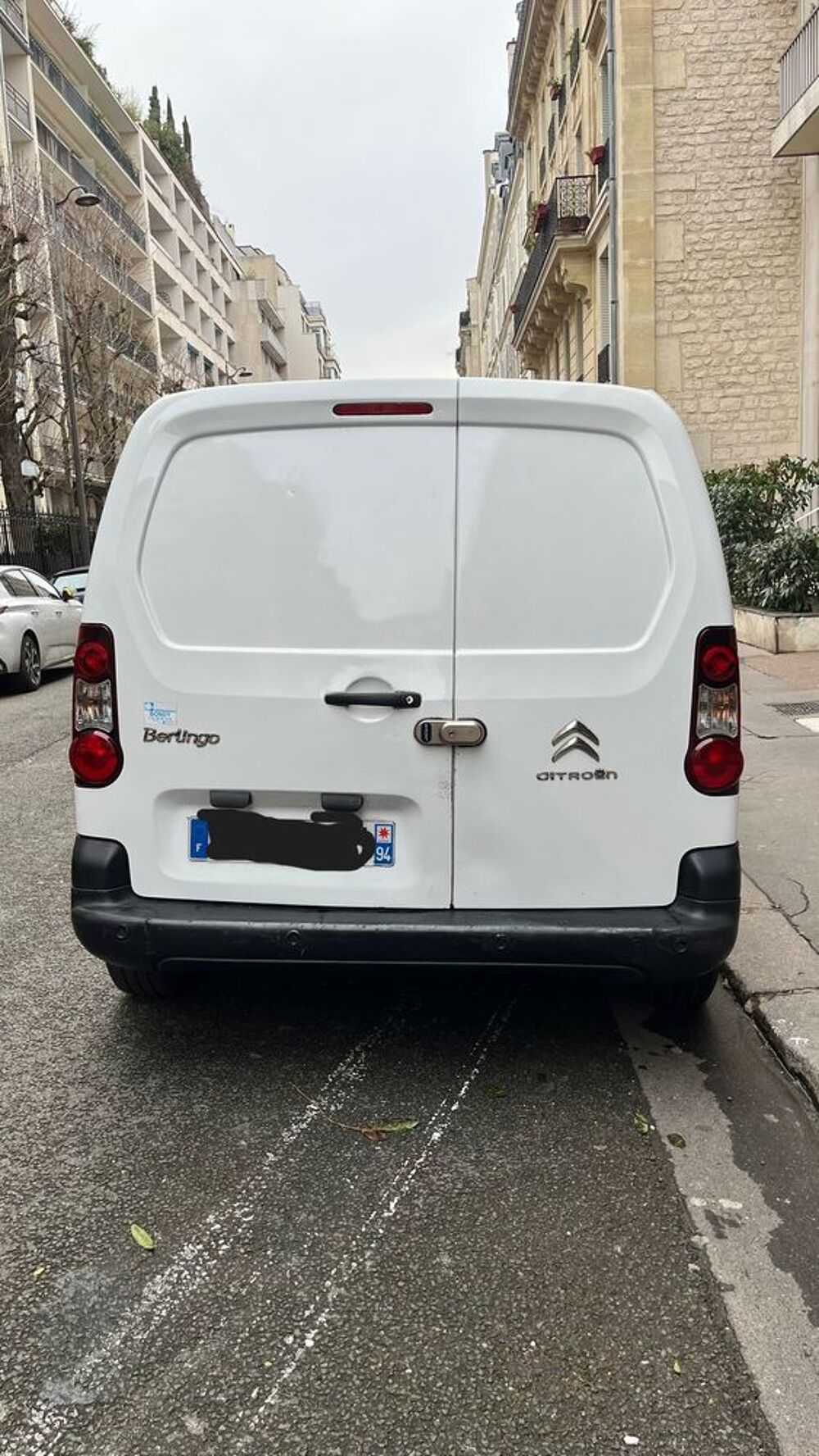 Berlingo BERLINGO 20 L1 HDi 75 FAP COURT 625 KG CONFORT 2015 occasion 75012 Paris