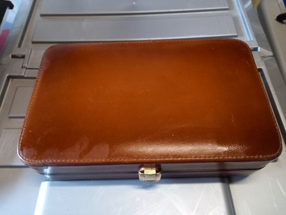 Trousse de toilette vintage Maroquinerie
