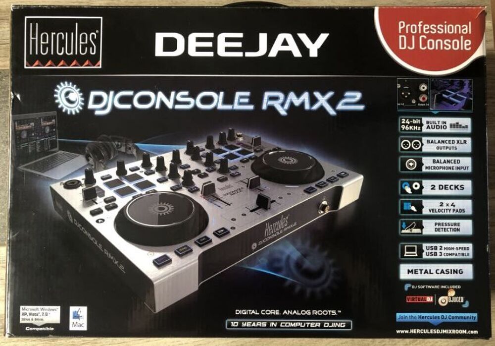 Hercule DJ Console RMX 2 Audio et hifi
