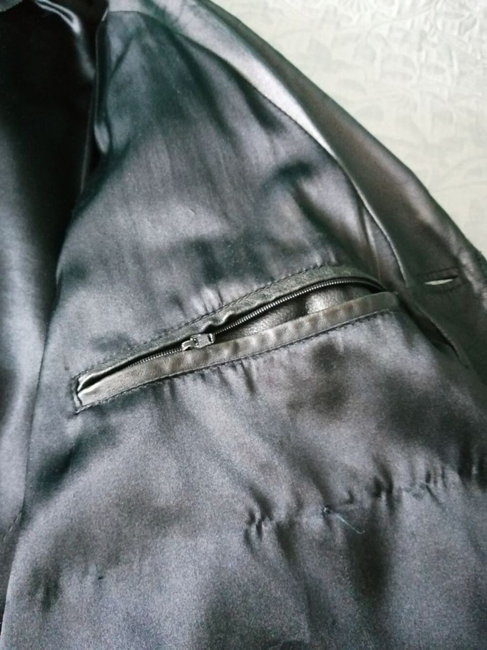 VESTE CUIR HOMME XL Vêtements