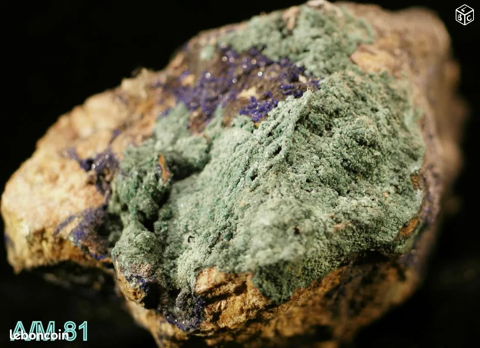 AZURITE & MALACHITE 81 : Min�raux de collection 24 Saint-M�dard (16)