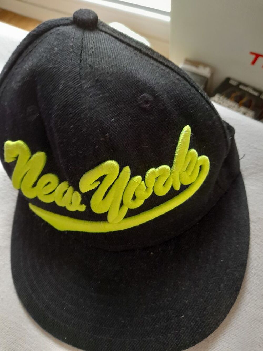 Casquette unisexe noire New york Vêtements
