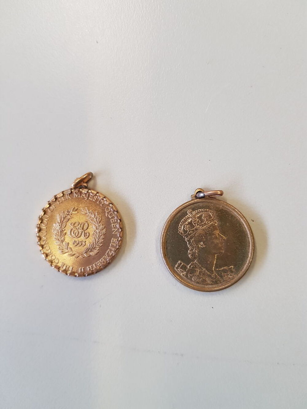 medaillon elizabeth 2 bronze Bijoux et montres