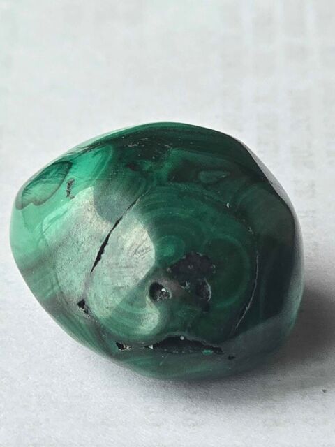 Malachite Polie du Katanga RDC-Pierre Naturelle 13g Bagneux (92)