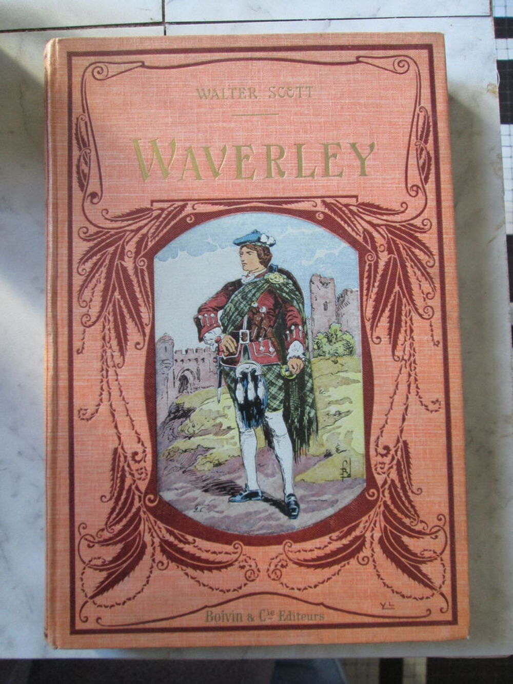 Livre ancien Waverley 