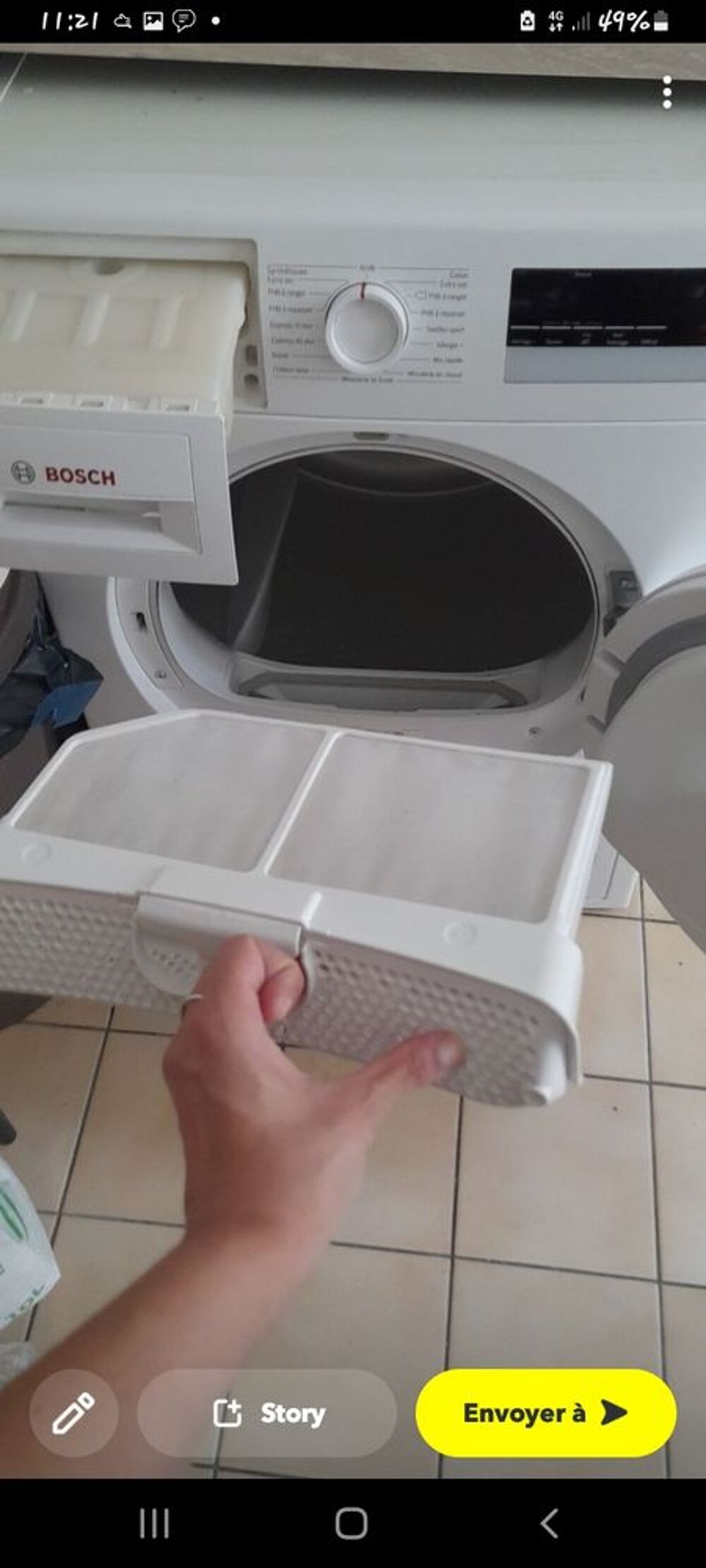 Seche linge bosh serie 4 Electroménager