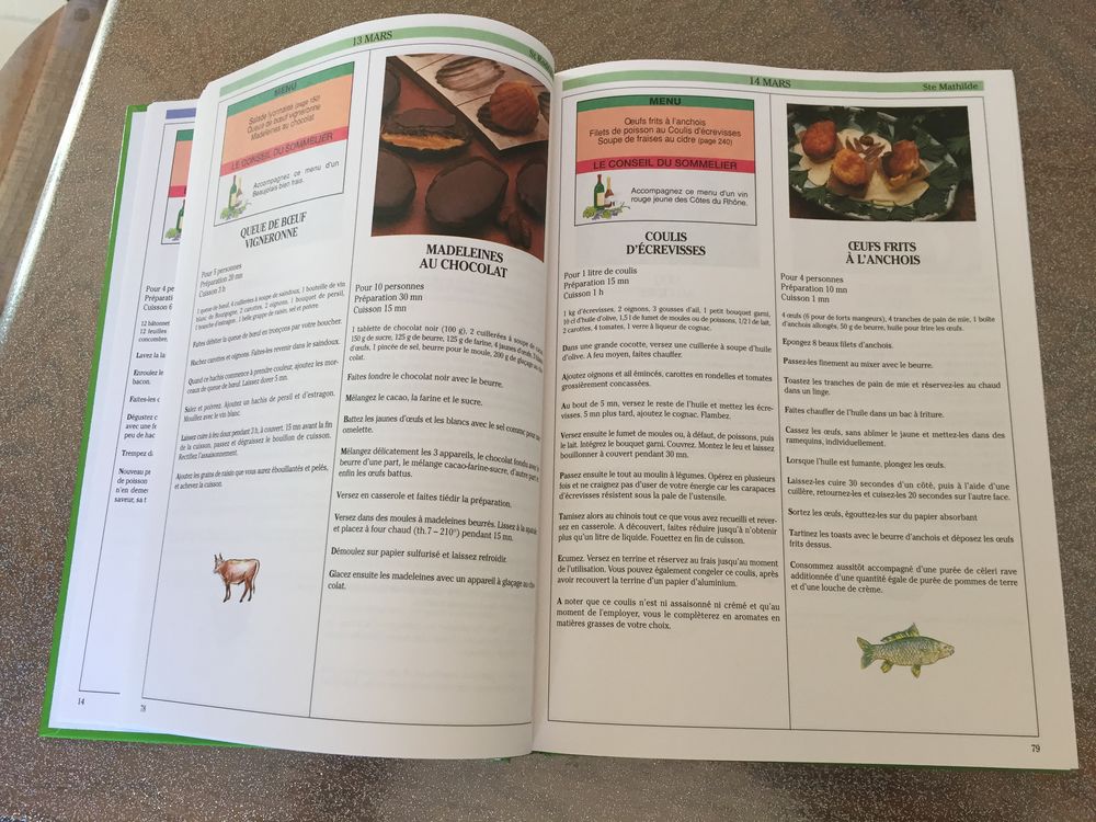365 jours de cuisine Livres et BD