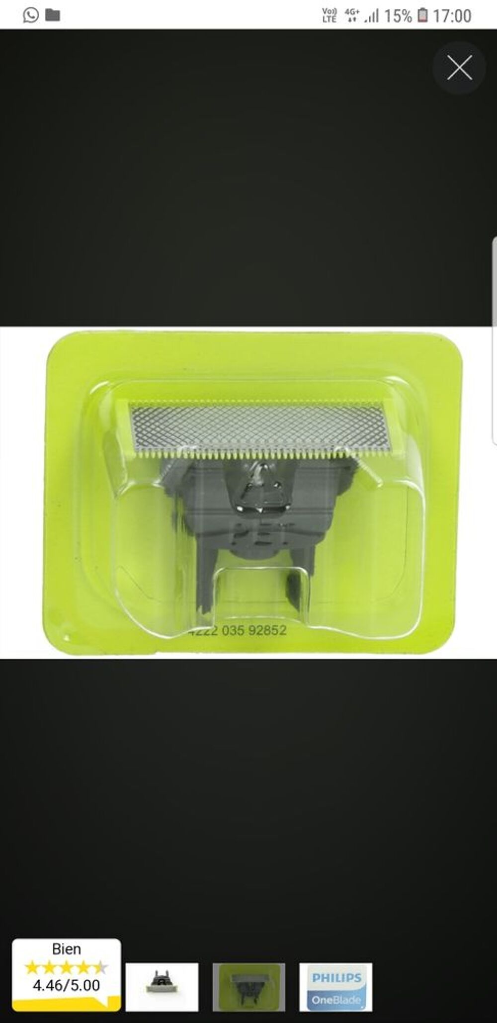 1 lame OneBlade Bricolage