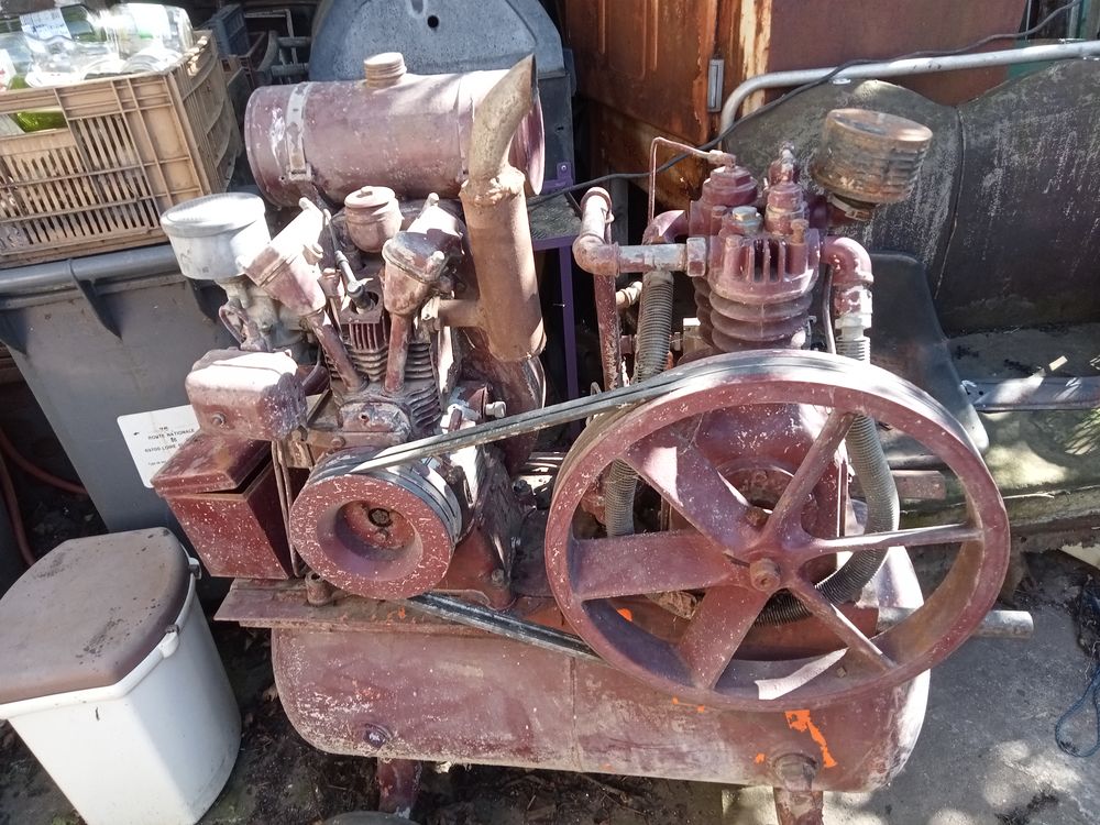 Compresseur thermique moteur Bernard Bricolage