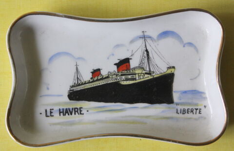 Vide poches cendrier Paquebot LIBERTE le HAVRE Limoges 30 Issy-les-Moulineaux (92)