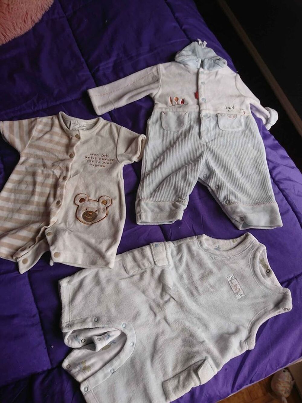 lot de 30 pi&egrave;ces pour b&eacute;b&eacute; naissance Vêtements