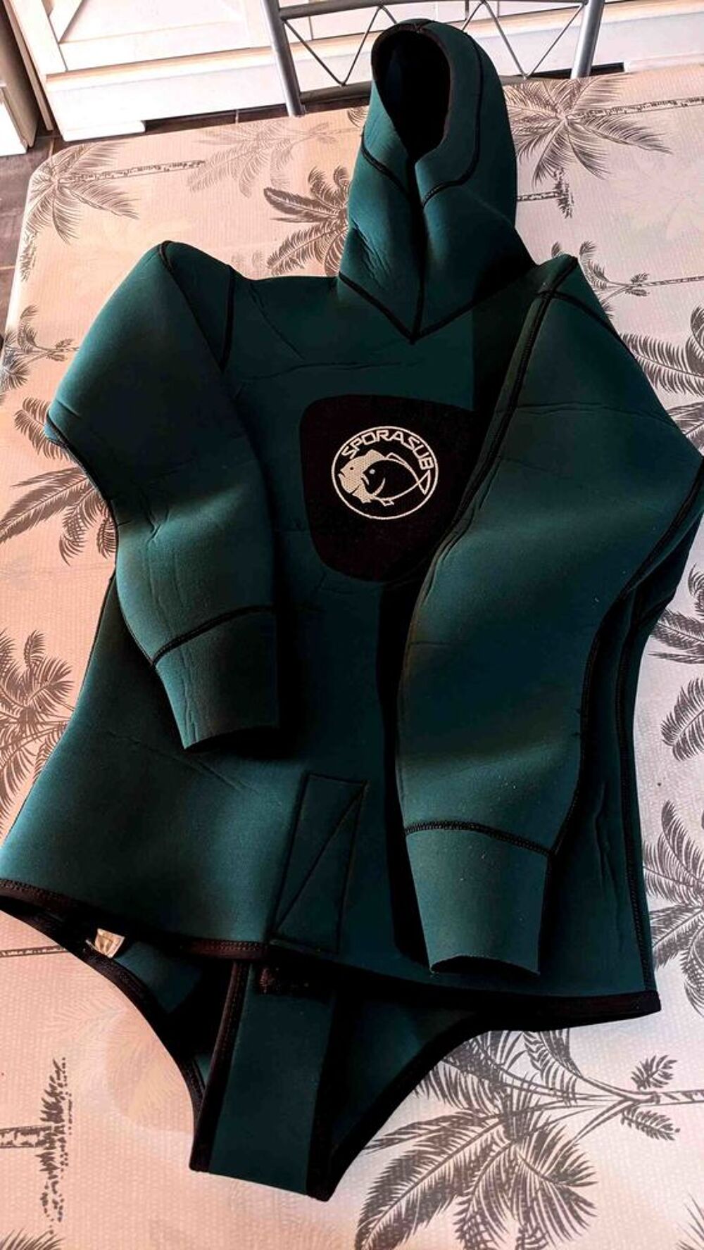 veste de Combinaison de plong&eacute;e 5.5mn chasse sous marine Sports