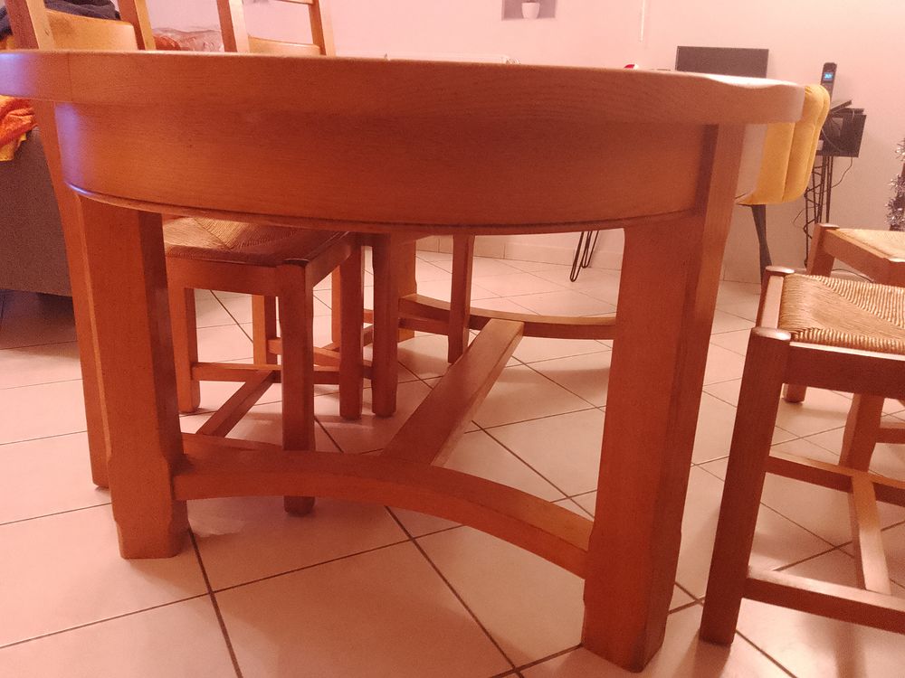 Table en ch&ecirc;ne savoyarde Meubles