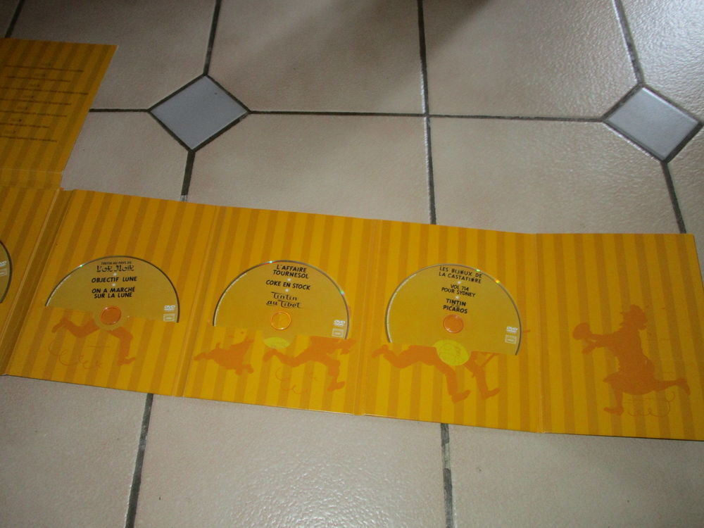 lot dvd tintin et milou DVD et blu-ray