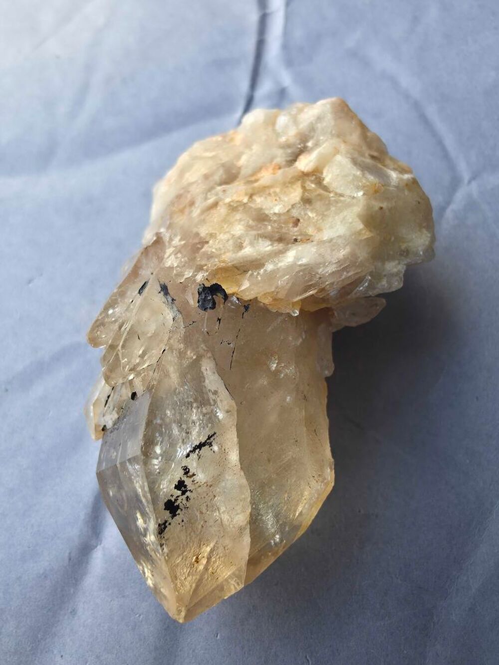 Pointe de Citrine brute de Kolwezi RDC-Collection 60g 