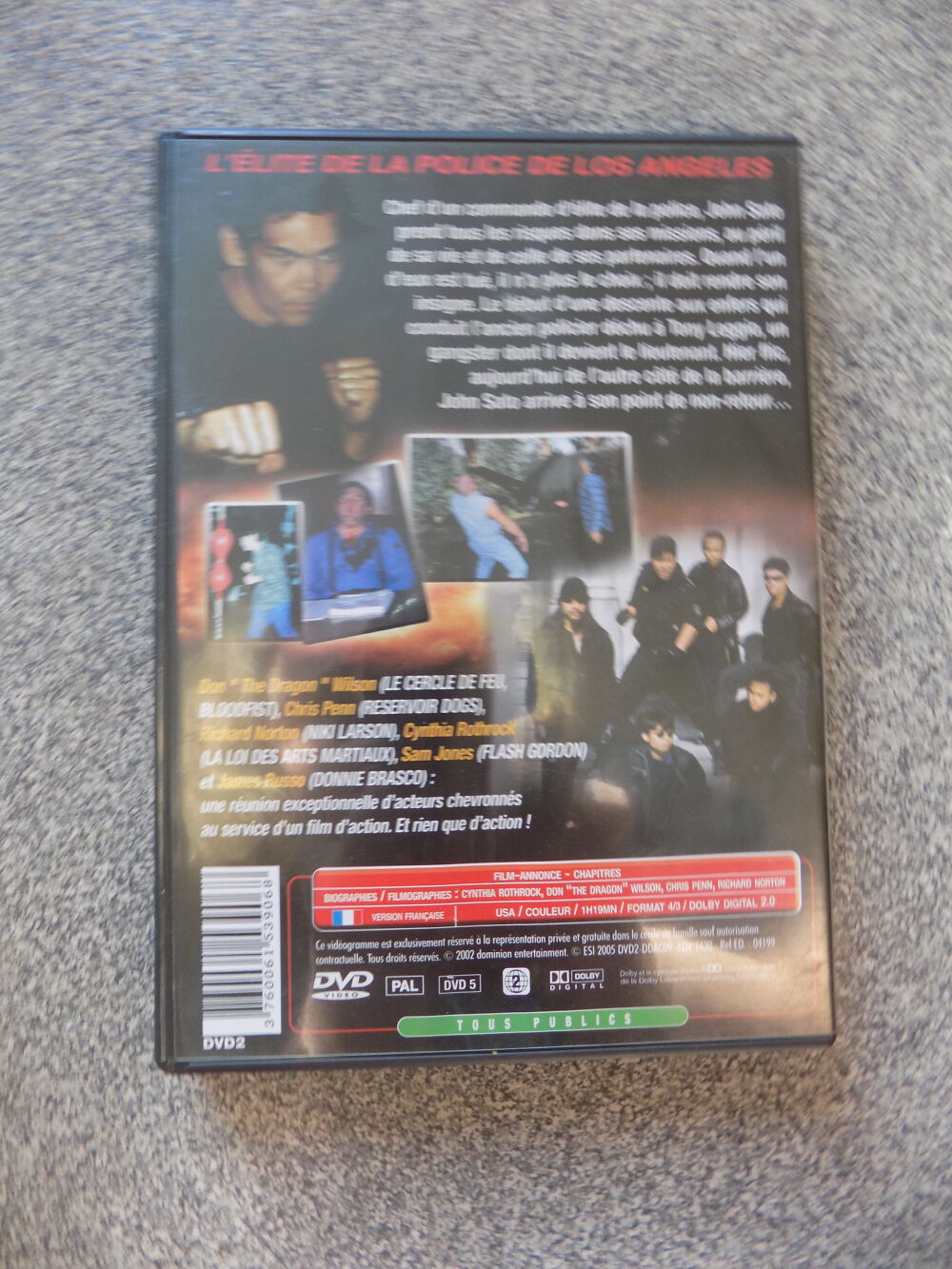Redemption, un flic en enfer DVD et blu-ray