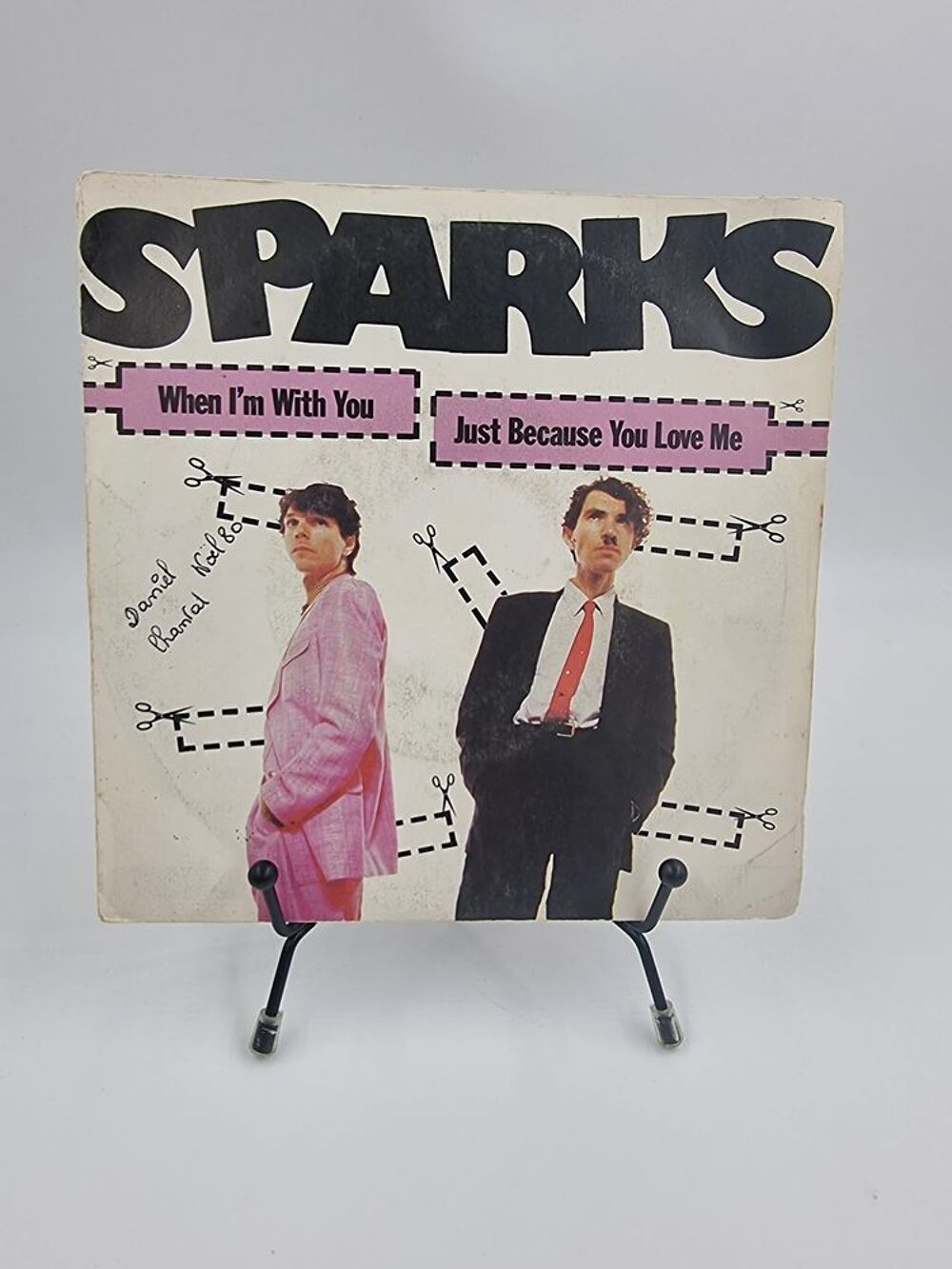 Vinyle 45 tours Sparks : When I'm With You / Just Because... CD et vinyles