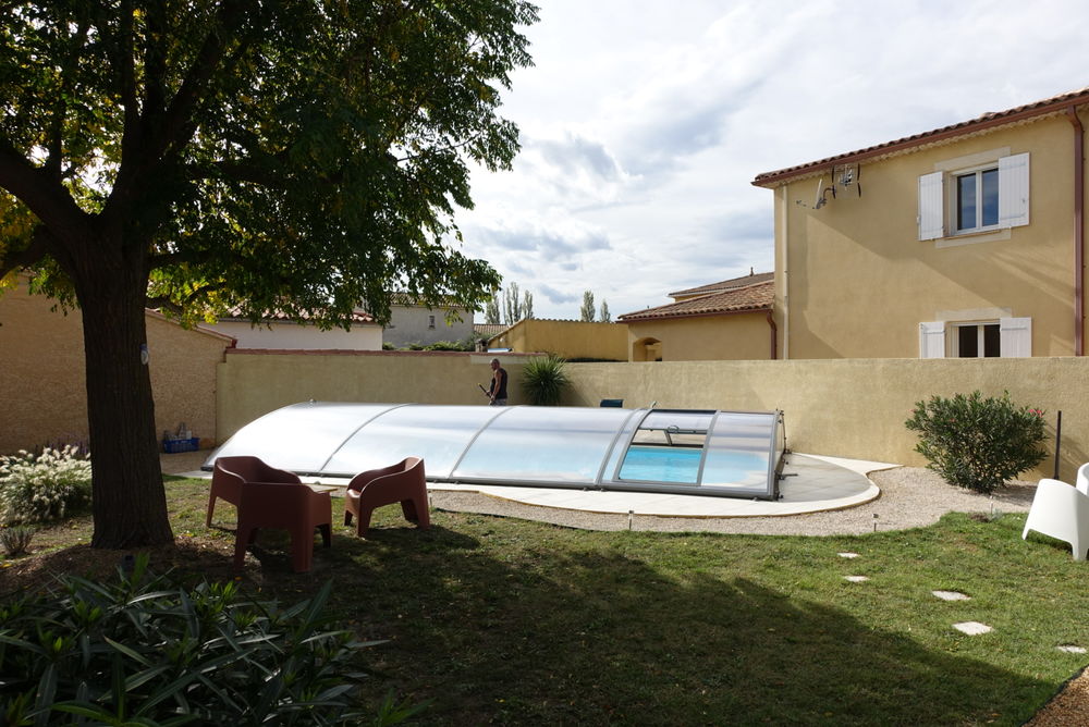abri piscine Jardin