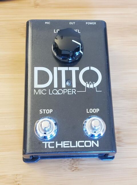 TC HELICON DITTO MIC LOOPER Pdale loop pdale d'effet vendu 100 Nice (06)