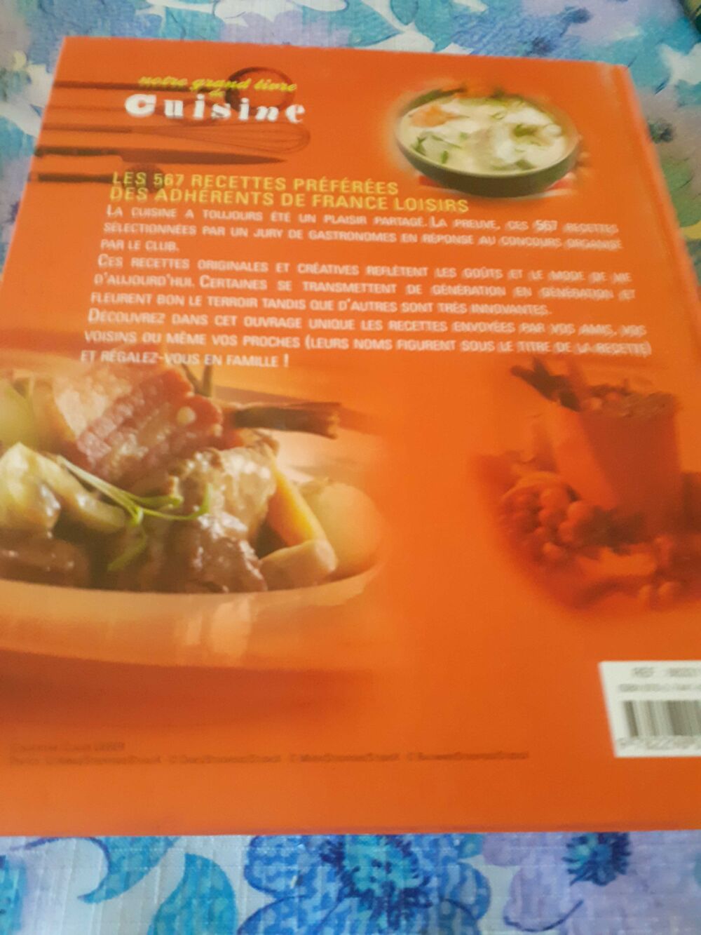 notre grand livre de cuisine. Livres et BD