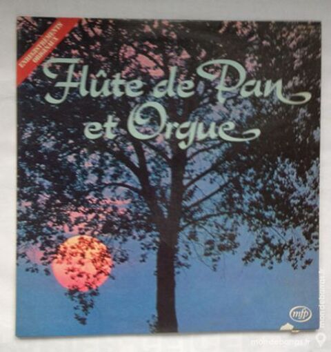 33 tours vinyle flûte de pan et orgue 2 Achenheim (67)