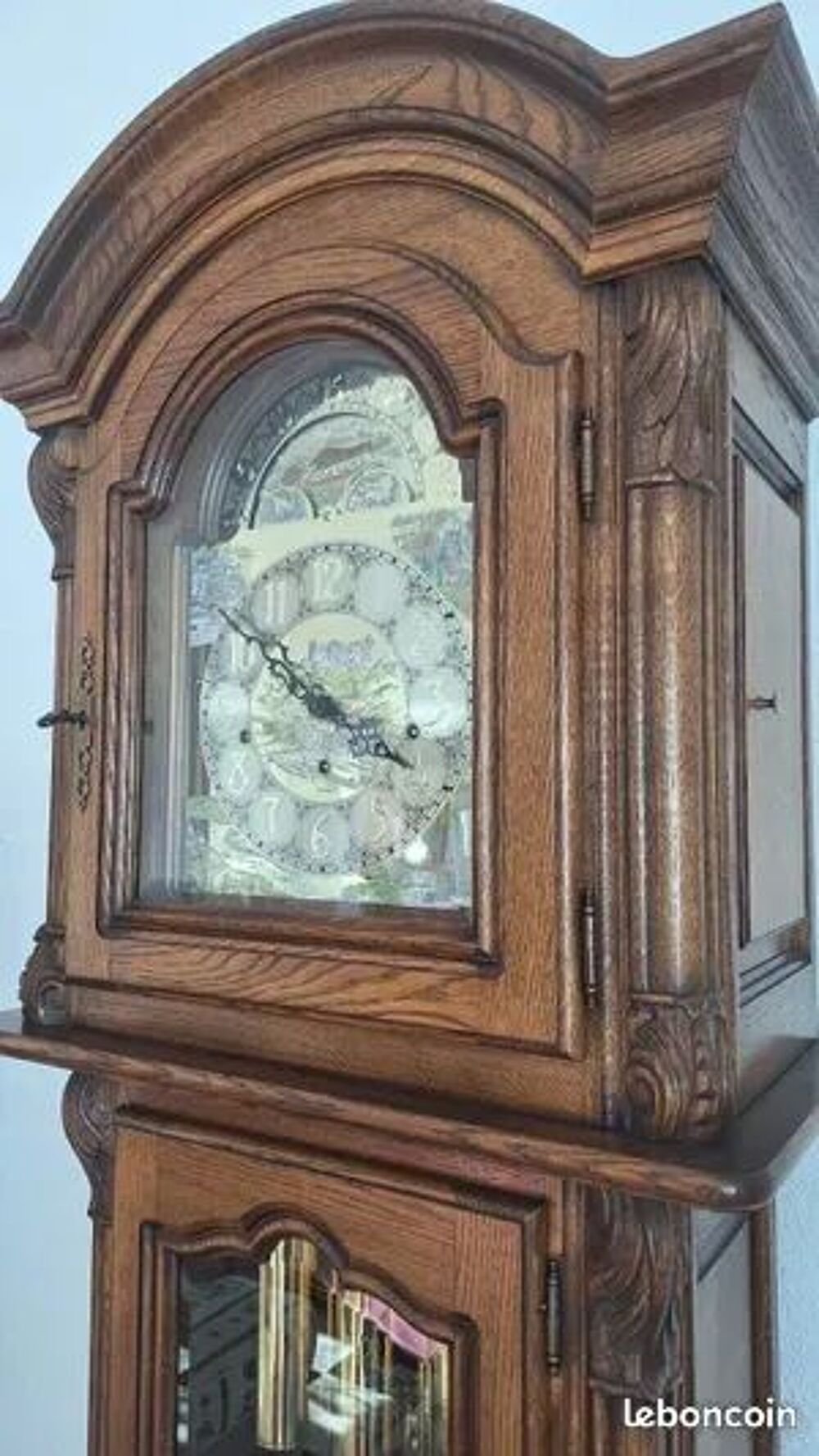 Horloge comtoise ch&ecirc;ne &Eacute;TAT NEUF Meubles