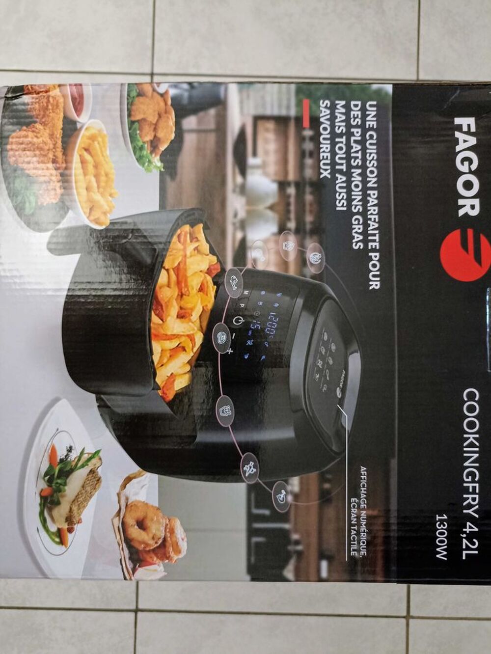 friteuse &agrave; air chaud sans huile Electroménager