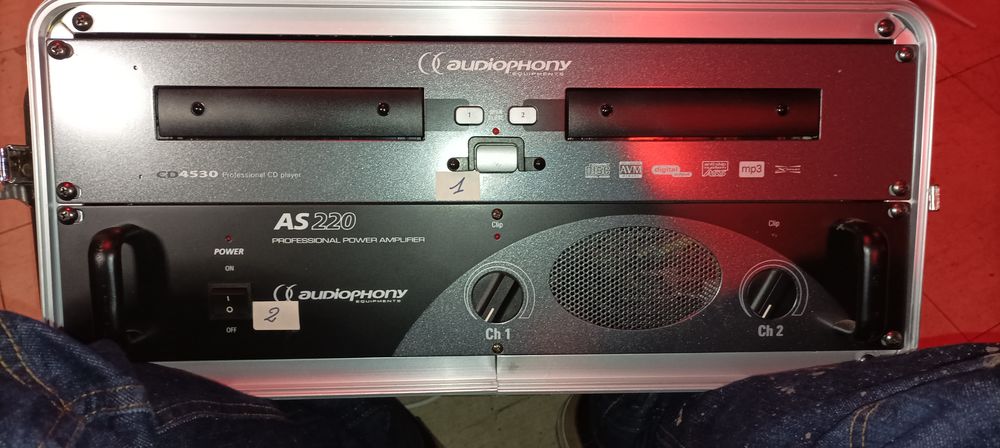 Platine DJ 2xCD+MIX+ampli Instruments de musique