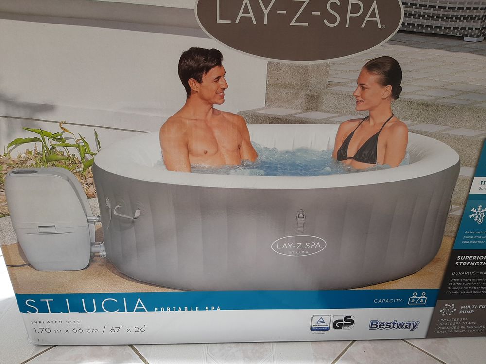 spa gonflable Jardin
