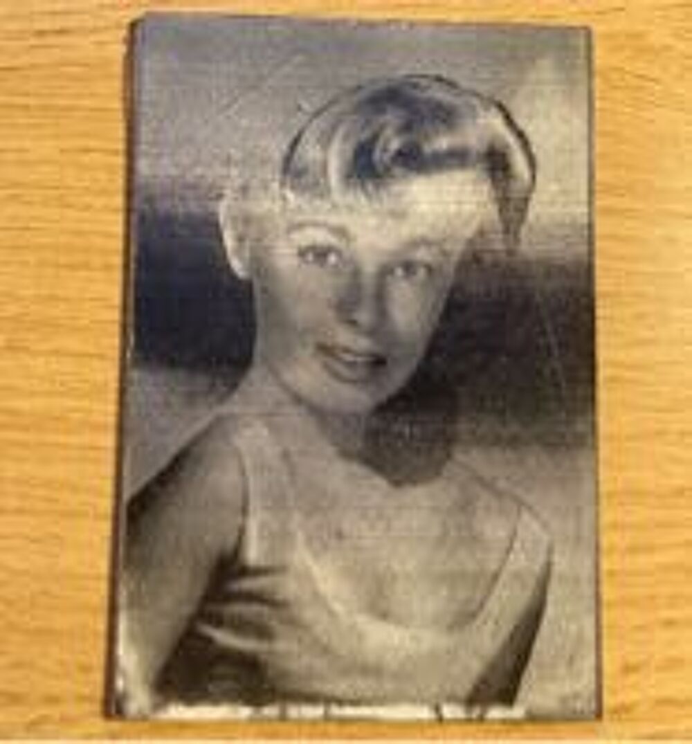 actrice ann&eacute;e 50/60 en 3D | noir et blanc 