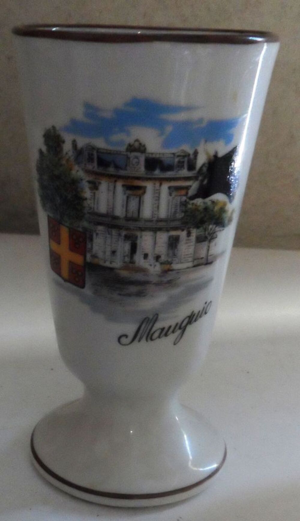 Tasse ville de Mauguio L'atelier Millas c&eacute;ramique H 13,5 cm
Cuisine