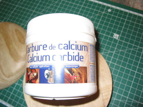 CARBURE DE CALCIUM lampe ac�tyl�ne mineur sp�l�o r�pulsif nu 10 Marseille 13 (13)