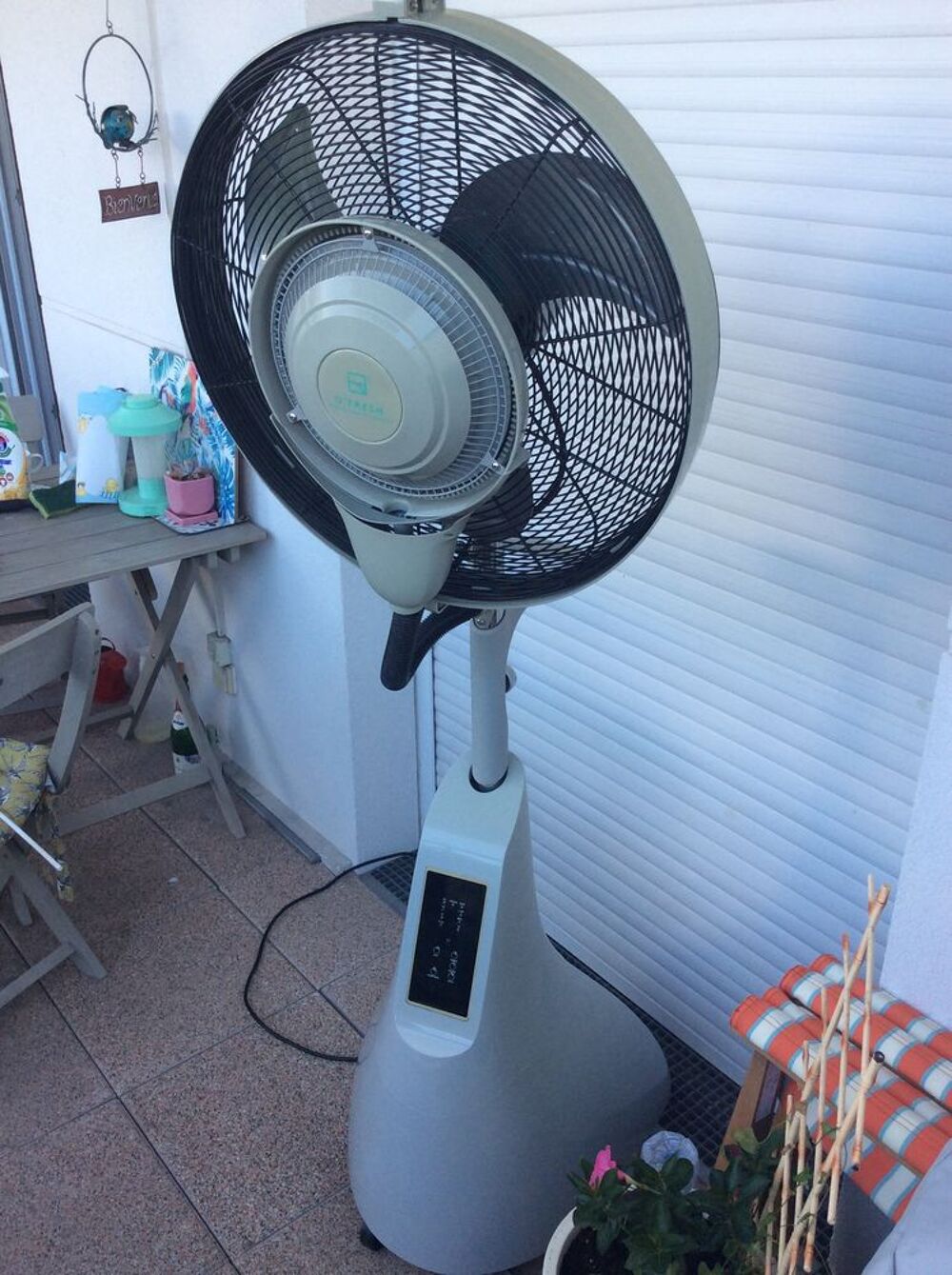 Brumisateur /Ventilateur ext&eacute;rieur 170 cm O?fresh Electroménager