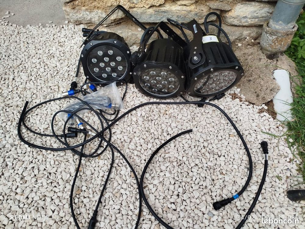 Projecteur DMX Out Doors Ip65 etanches Instruments de musique