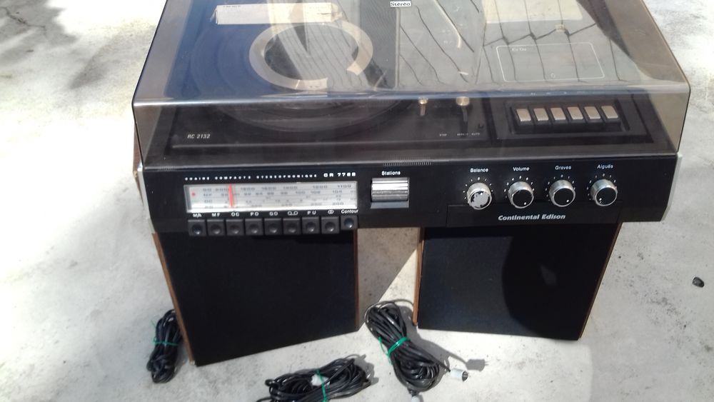 Cha&icirc;ne Hifi Ann&eacute;e 1970 Audio et hifi