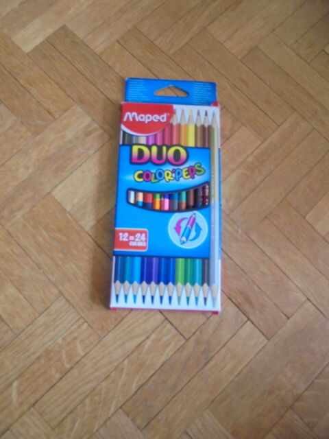 Crayons de couleurs DUO (28C) 3 Tours (37)