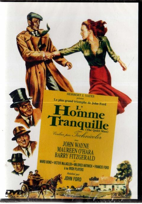 L'HOMME TRANQUILLE DVD NEUF SOUS BLISTER
12 Lorient (56)