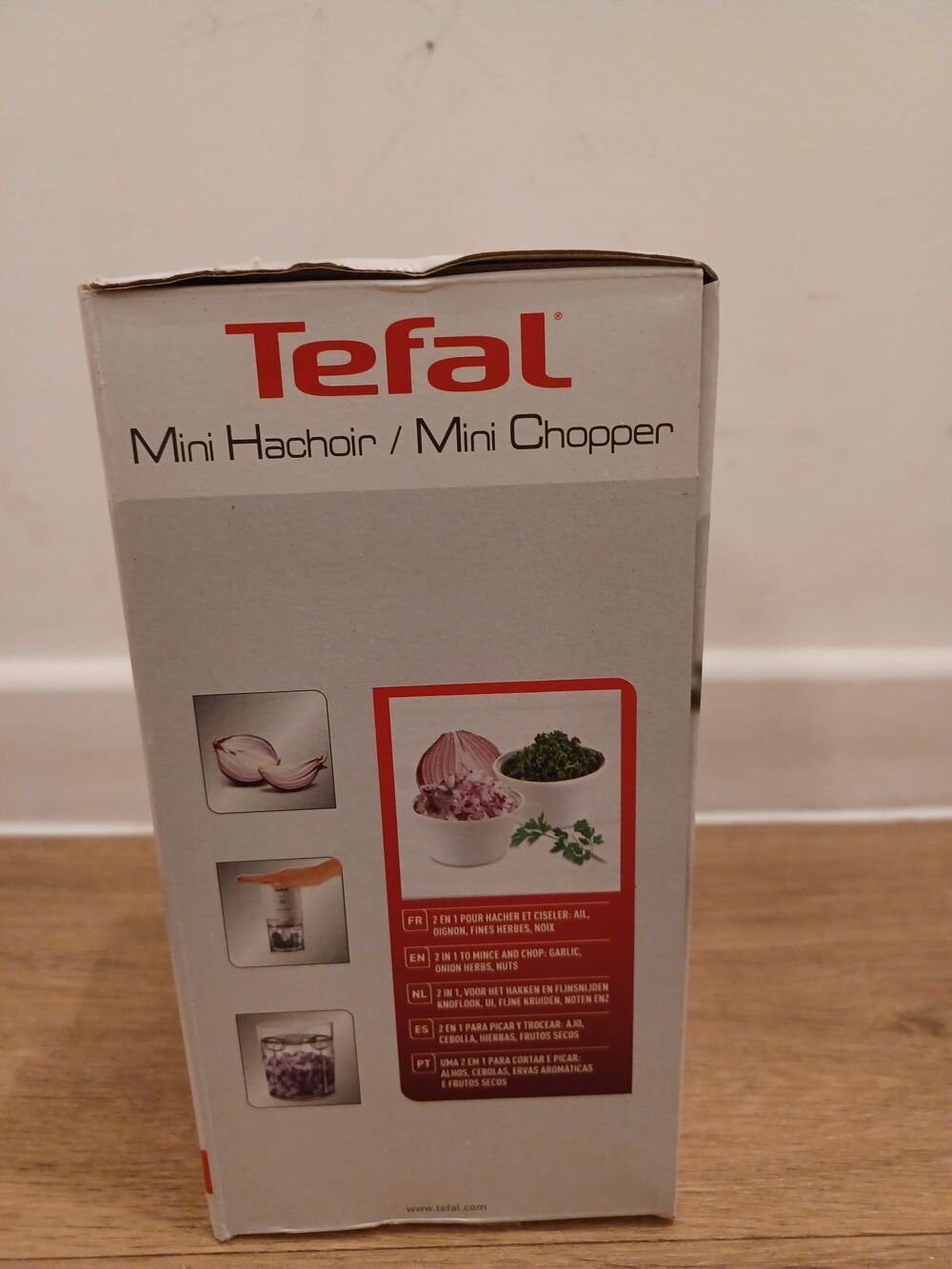 Mini hachoir &eacute;lectrique 2 en 1 TEFAL Neuf Electroménager