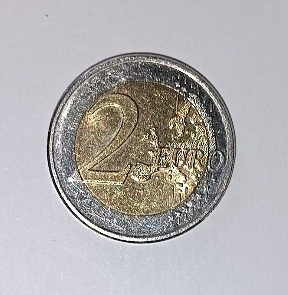 01 PIECE 02 EUROS *MONACO 2021* + 01 DE 02 EUROS LETZEBUERG 