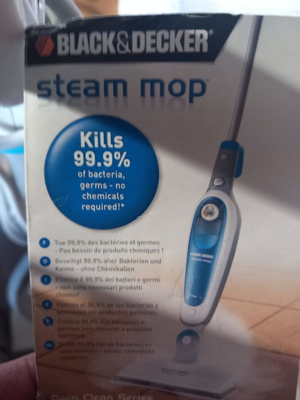 Steve mop Black et Decker Electroménager