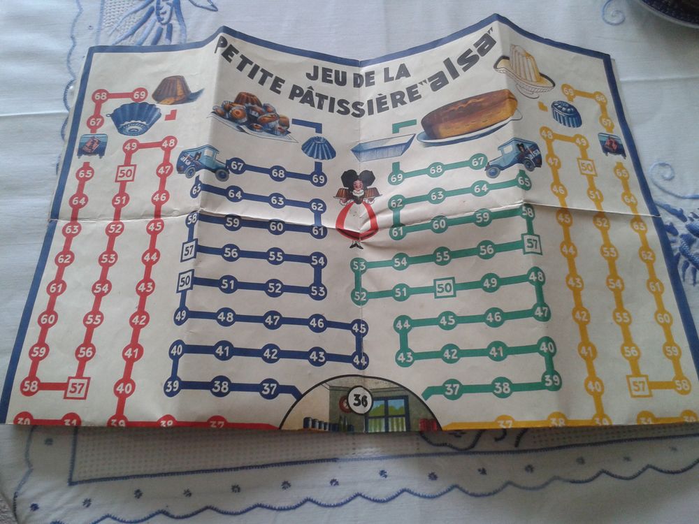 Ancien jeu publicitaire ALSA Jeux / jouets